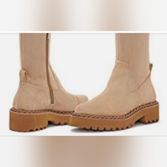Vince Camuto Malleya Over the Knee Lug Sole Boots   Womens size 6.5 NWOT - Picture 3 of 9